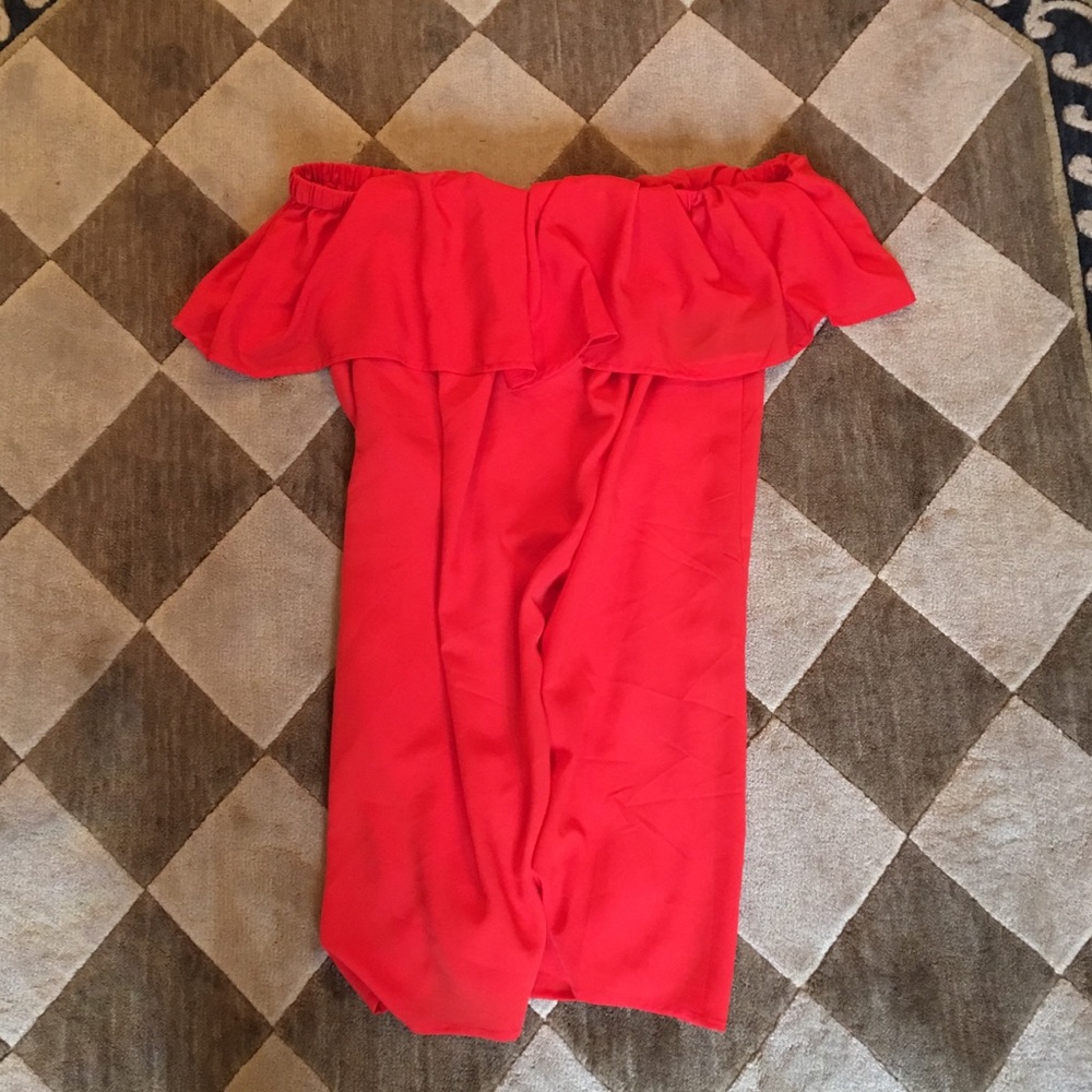 ❤️FINAL❤️ beautiful Off-the-shoulder red dress - Picture 2 of 6